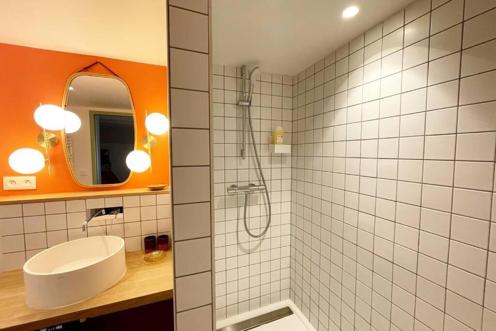 Appartement Moonrise - Plage 50M - Rue Gratuite Saint-Malo Eksteriør bilde