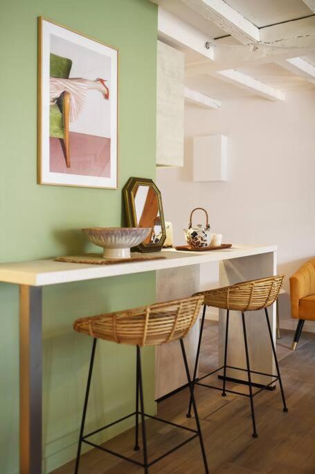 Appartement Moonrise - Plage 50M - Rue Gratuite Saint-Malo Eksteriør bilde
