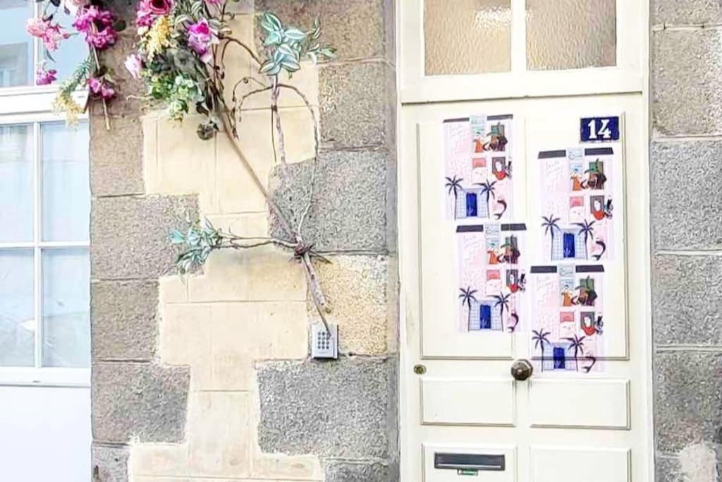 Appartement Moonrise - Plage 50M - Rue Gratuite Saint-Malo Eksteriør bilde