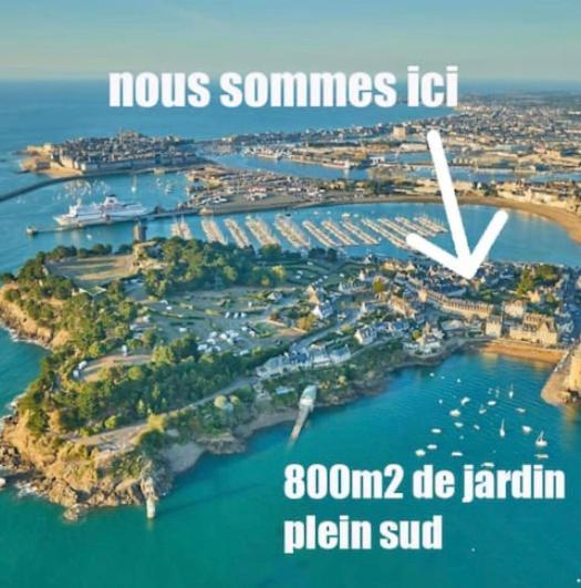 Appartement Moonrise - Plage 50M - Rue Gratuite Saint-Malo Eksteriør bilde